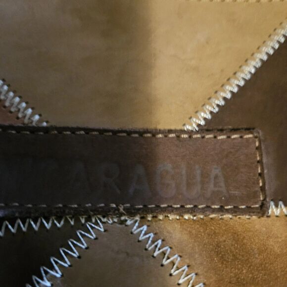 Patchwork Suede Leather Purse Crossbody Small Crossbody Bag Multicolor - Picture 10 of 11